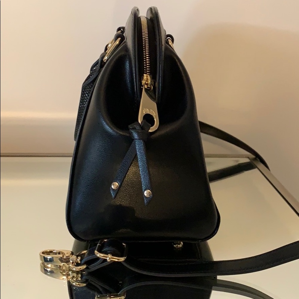 🇬🇷 NWOT Folli Follie Black Crossbody/Hand Bag w/ Dust Bag purchased in E… - Picture 9 of 16